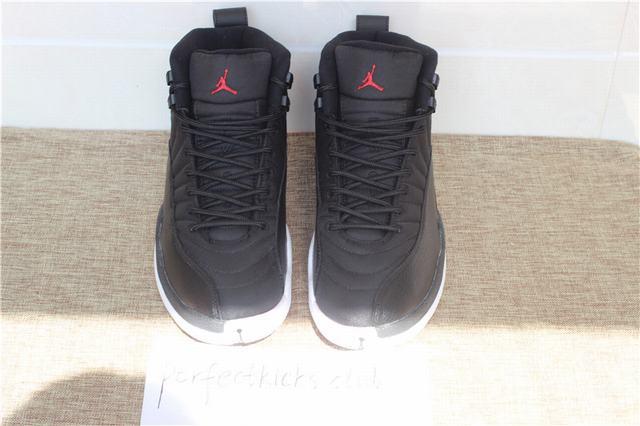 Authentic Air Jordan 12 “Black Nylon” Waterproof From PK